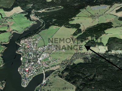 Prodej komerčního pozemku 16 365 m2, obec Frymburk, Lipensko okr. Český Krumlov