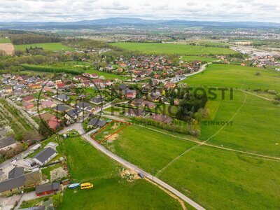Prodej stavebního pozemku 835 m2, obec Srubec u Českých Budějovic
